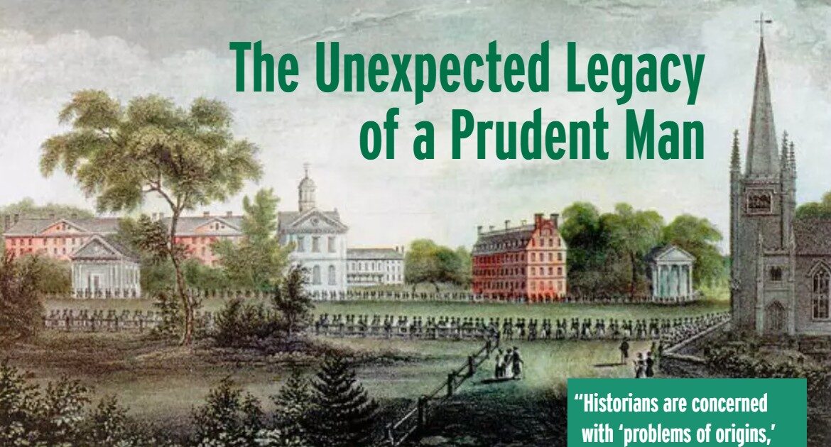 An Unexpected Legacy of a Prudent Man